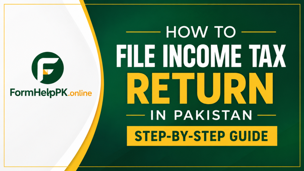 How to File Income Tax Return in Pakistan | Step-by-Step Guide