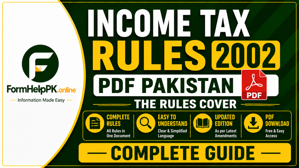 Income Tax Rules 2002 PDF Pakistan The Rules Cover