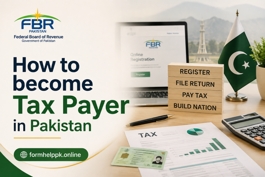 How to Become a Taxpayer in Pakistan | Proper process of NTN in deep dive